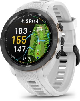 Garmin Approach S70 1.2 Inch Gps Golf Watch in White