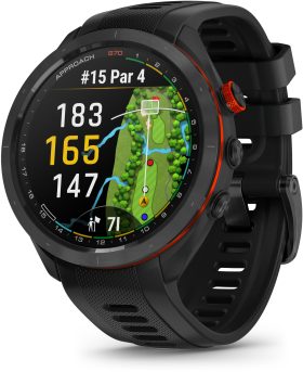 Garmin Approach S70 1.4 Inch Gps Golf Watch in Black