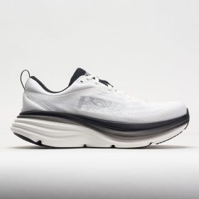 HOKA Bondi 8 Men's Running Shoes White/Black