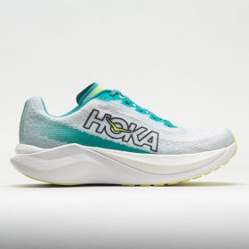 HOKA Mach X Men's Running Shoes White/Blue Glass