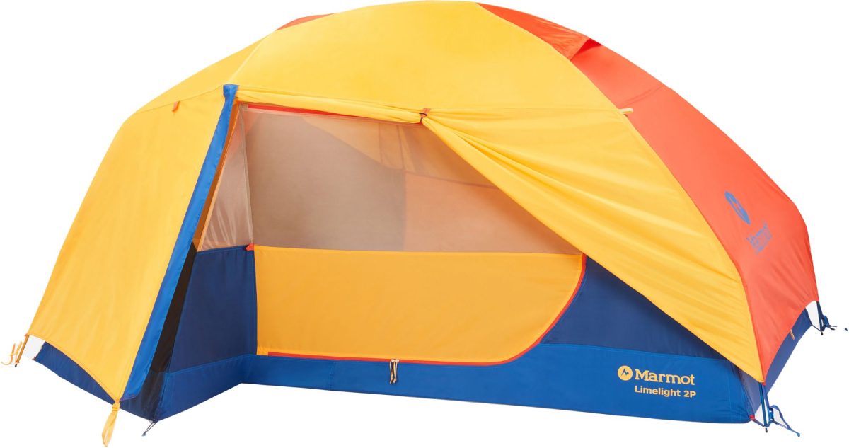 Marmot Limelight 2 Person Tent, Solar/Red Sun