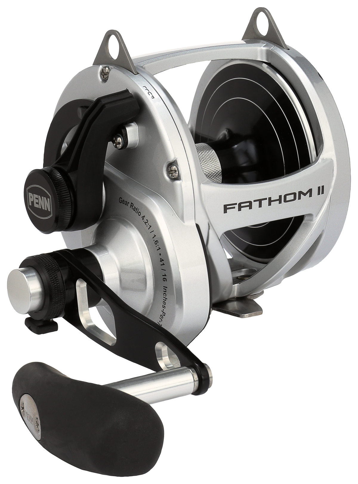 Penn Fathom II Lever-Drag 2-Speed Conventional Reel - FTHII80LD2