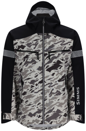 Simms CX Jacket for Men - Ghost Camo Steel - M