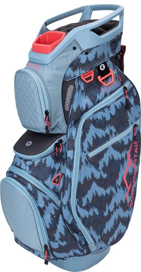 Sun Mountain Women's Diva Cart Bag 2024 in Steel/Infinity/Hiline