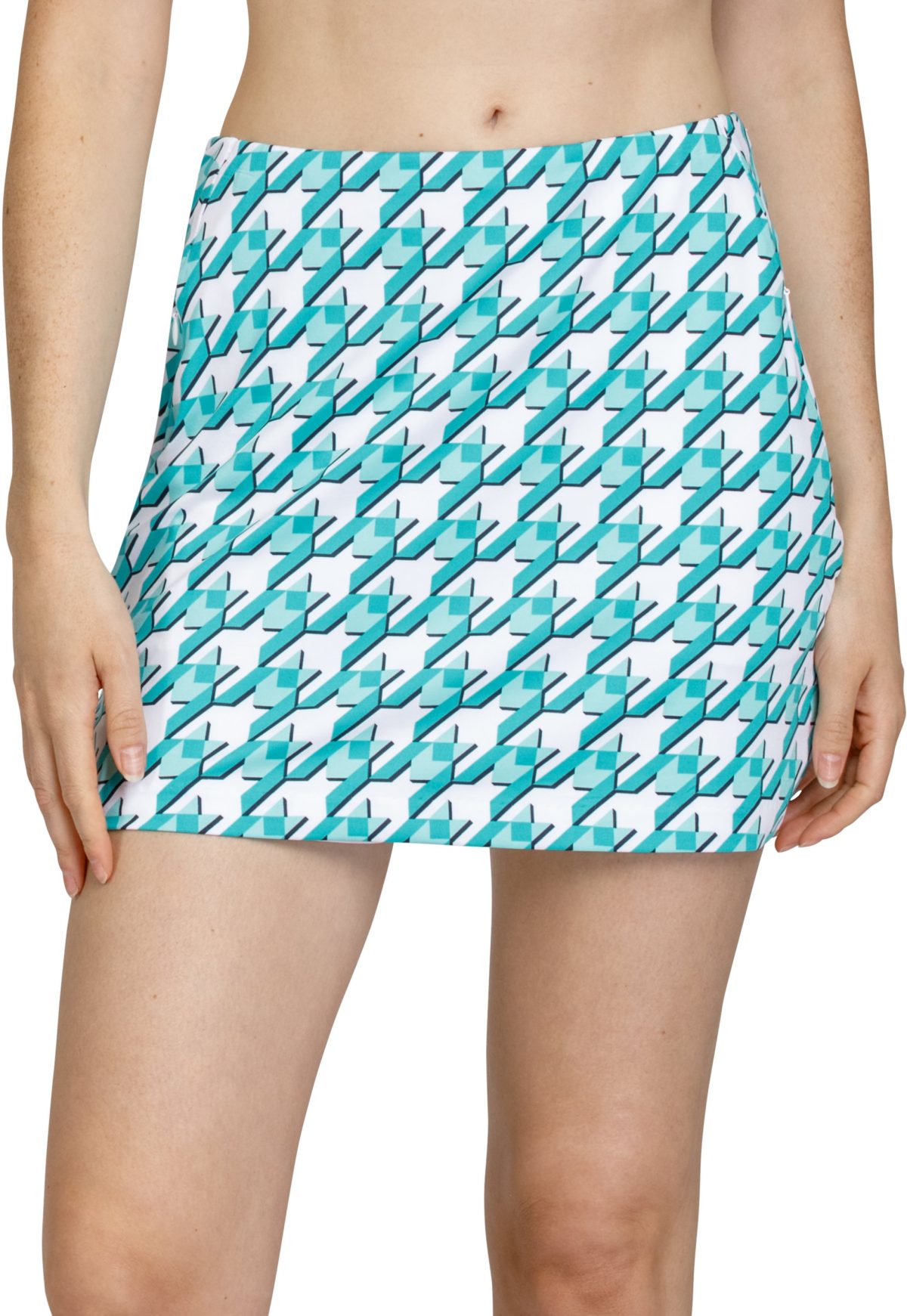 Tail Activewear Tail Women's 16 Inch Cass Golf Skort, Spandex/Polyester in Tesselation, Size XS
