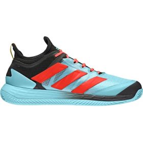 Adidas Men's Adizero Ubersonic 4 Clay Court Tennis Shoes (Pulse Aqua/Core Black)