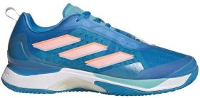 Adidas Women's Avacourt Clay Court Tennis Shoes (Pulse Blue/Cloud White/Mint Ton)