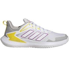 Adidas Women's Defiant Speed Tennis Shoes (Cloud White/Cloud White/Semi Pulse Lilac)