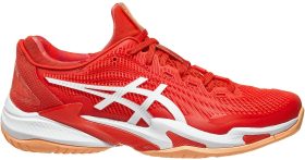 Asics Men's Court FF 3 Novak Tennis Shoes (Fiery Red/White)