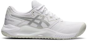 Asics Women's Gel Challenger 13 Tennis Shoes (White/Pure Silver)