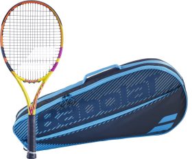 Babolat Boost Aero Rafa + Blue Club Bag Tennis Bundle