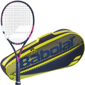 Babolat Boost Aero W + Yellow Club Bag Tennis Starter Bundle