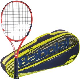 Babolat Boost Strike + Yellow Club Bag Tennis Starter Bundle