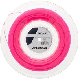 Babolat Synthetic Gut 16g Pink Tennis String (Reel)