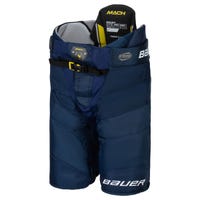 Bauer Supreme Mach Intermediate Ice Hockey Pants in Navy Size Medium