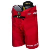 Bauer Supreme Mach Intermediate Ice Hockey Pants in Red Size Large