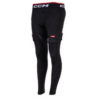 CCM Women's Compression Pants with Jill/Tabs in Black Size Large