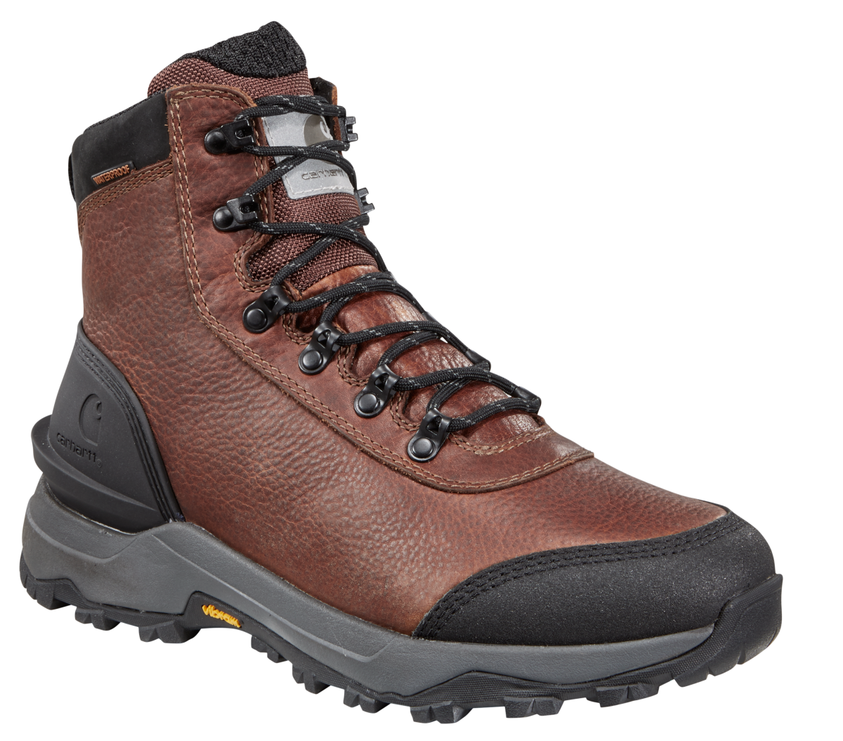 Carhartt Outdoor Hiker Insulated Waterproof Hiking Boots for Men - Mineral Red - 10M