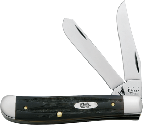 Case Jigged Buffalo Horn Mini Trapper Knife