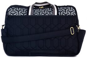 Cinda B Multipurpose Tennis Duffle Bag (Jet Set Black)