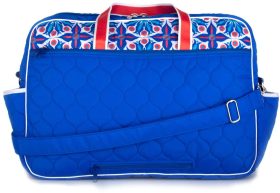 Cinda B Multipurpose Tennis Duffle Bag (Royal Bonita)