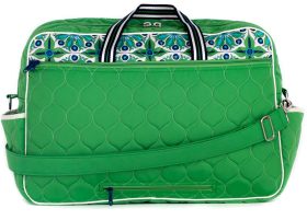 Cinda B Multipurpose Tennis Duffle Bag (Verde Bonita)
