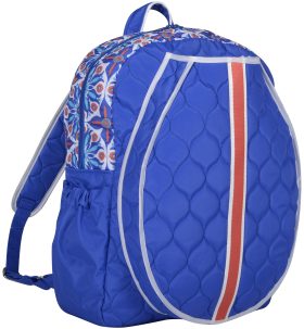 Cinda B Tennis Backpack (Royal Bonita)