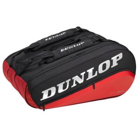 Dunlop CX Performance 12 Racquet Thermo Tennis Bag (Black/Red)
