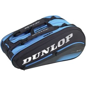 Dunlop FX Performance 12 Racquet Thermo Tennis Bag (Black/Blue)