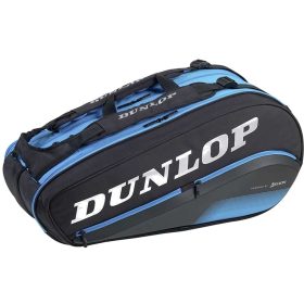 Dunlop FX Performance 8 Racquet Thermo Tennis Bag (Black/Blue)