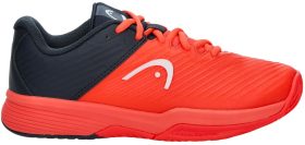 Head Juniors Revolt Pro 4.0 Tennis Shoes (Blueberry/Fiery Coral)