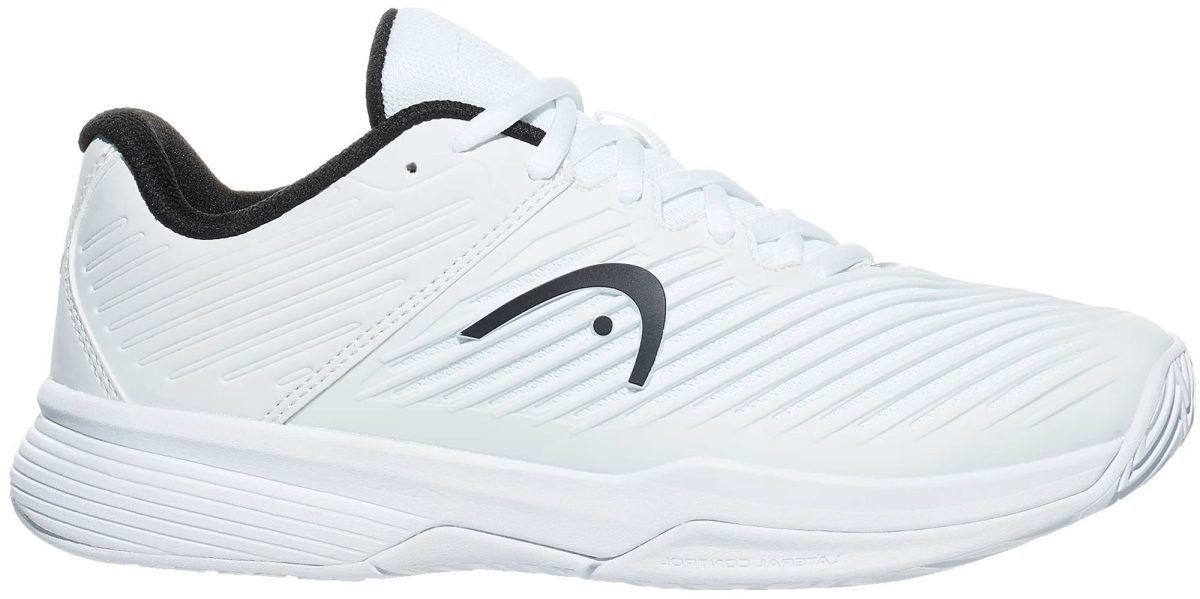 Head Juniors Revolt Pro 4.0 Tennis Shoes (White/Black)