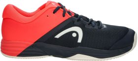 Head Men's Revolt Evo 2.0 Tennis Shoes (Blueberry/Fiery Coral)