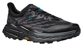 Hoka Speedgoat 5 GTX Trail Running Shoes for Men - Black/Black - 8.5M