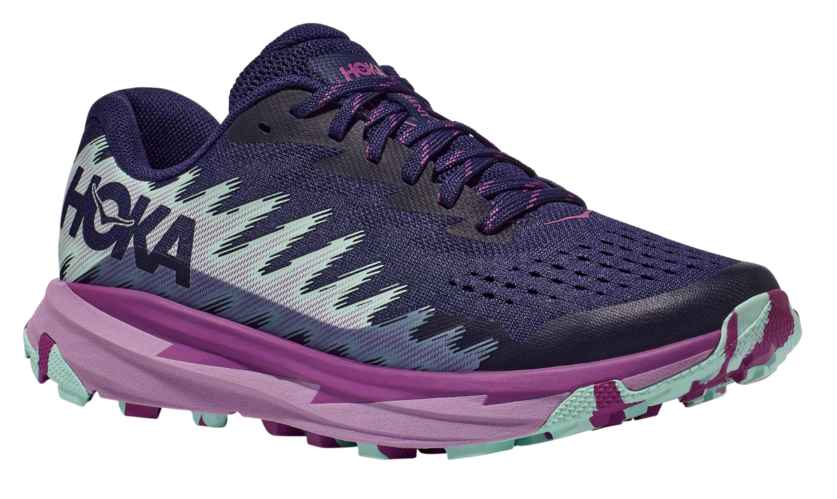 Hoka Torrent 3 Trail Running Shoes for Ladies - Night Sky/Orchid Flower - 6M