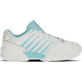 K-Swiss Women's Bigshot Light 4 Tennis Shoes (White/Blue/Lilac)