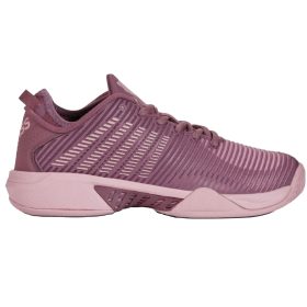 K-Swiss Women's Hypercourt Supreme Tennis Shoes (Grape Nectar/Cameo Pink)