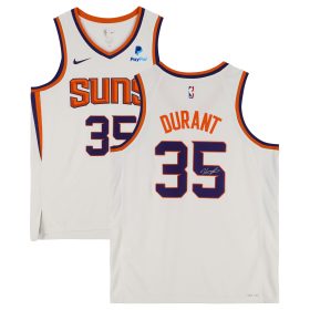 Kevin Durant Phoenix Suns Autographed White Nike 2022-2023 Association Swingman Jersey