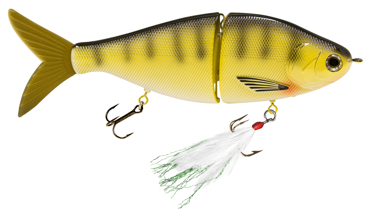 Livingston Lures Viper Swimbait - 8 - Natural Perch