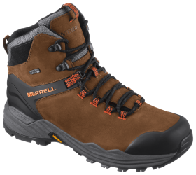 Merrell Phaserbound 2 Tall Waterproof Hiking Boots for Men - Dark Earth - 8.5M