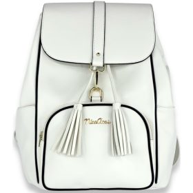 NiceAces Sara Tennis & Pickleball Backpack (White)