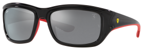 Ray-Ban RB4405M Scuderia Ferrari Collection Gradient Mirror Sunglasses