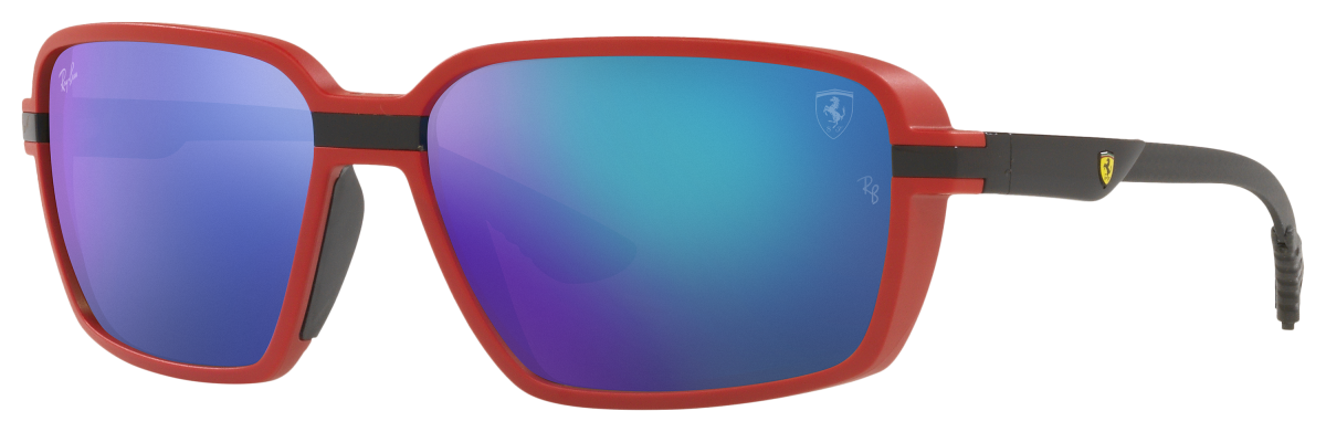 Ray-Ban RB8360M Scuderia Ferrari Collection Mirror Sunglasses