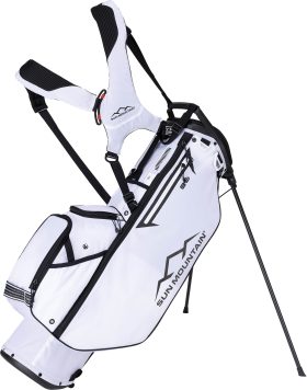 Sun Mountain Men's 3.5 Ls Stand Bag 2024 in White/Black