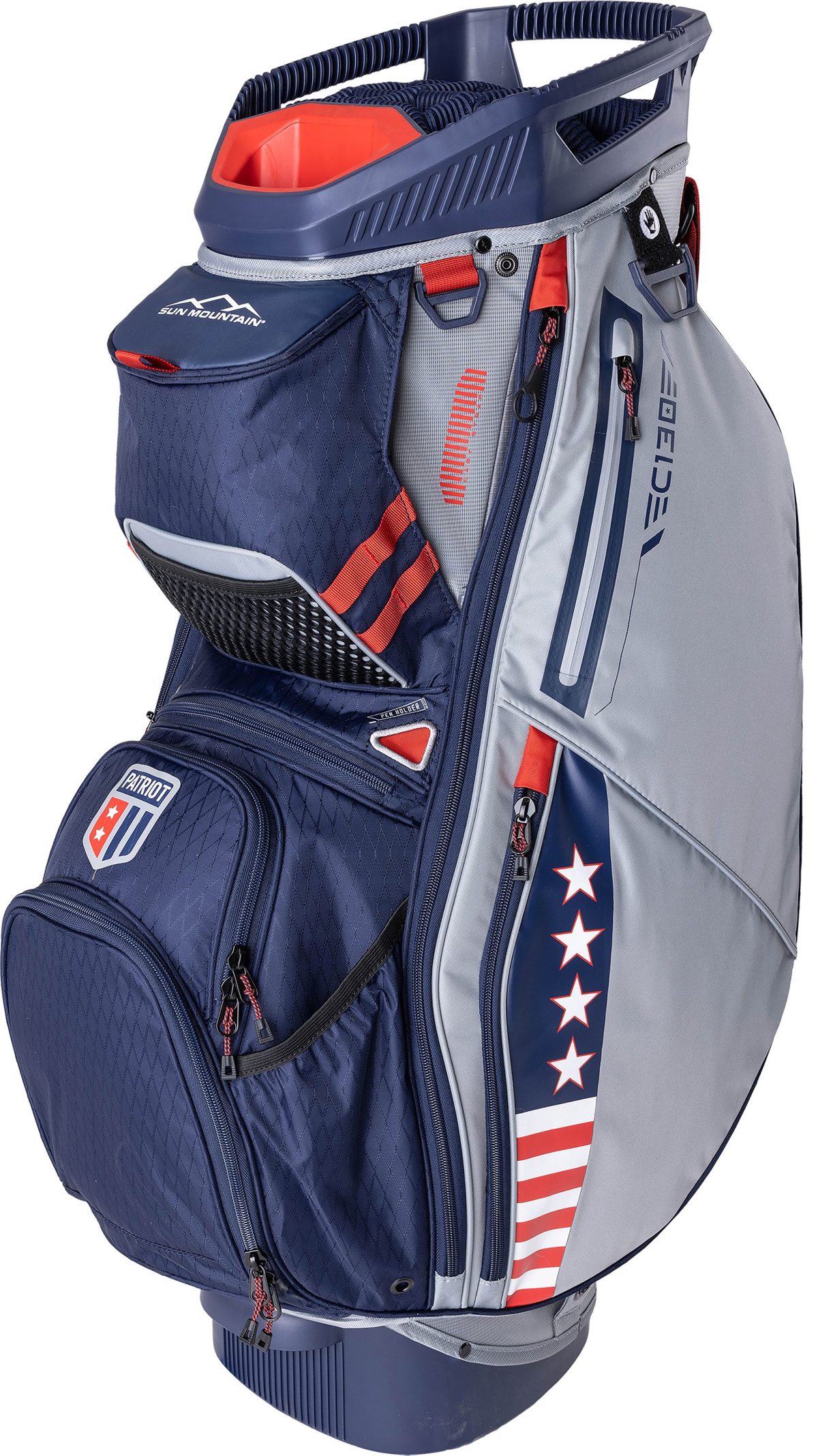 Sun Mountain Men's C-130 5-Way Cart Bag 2024 in Patriot