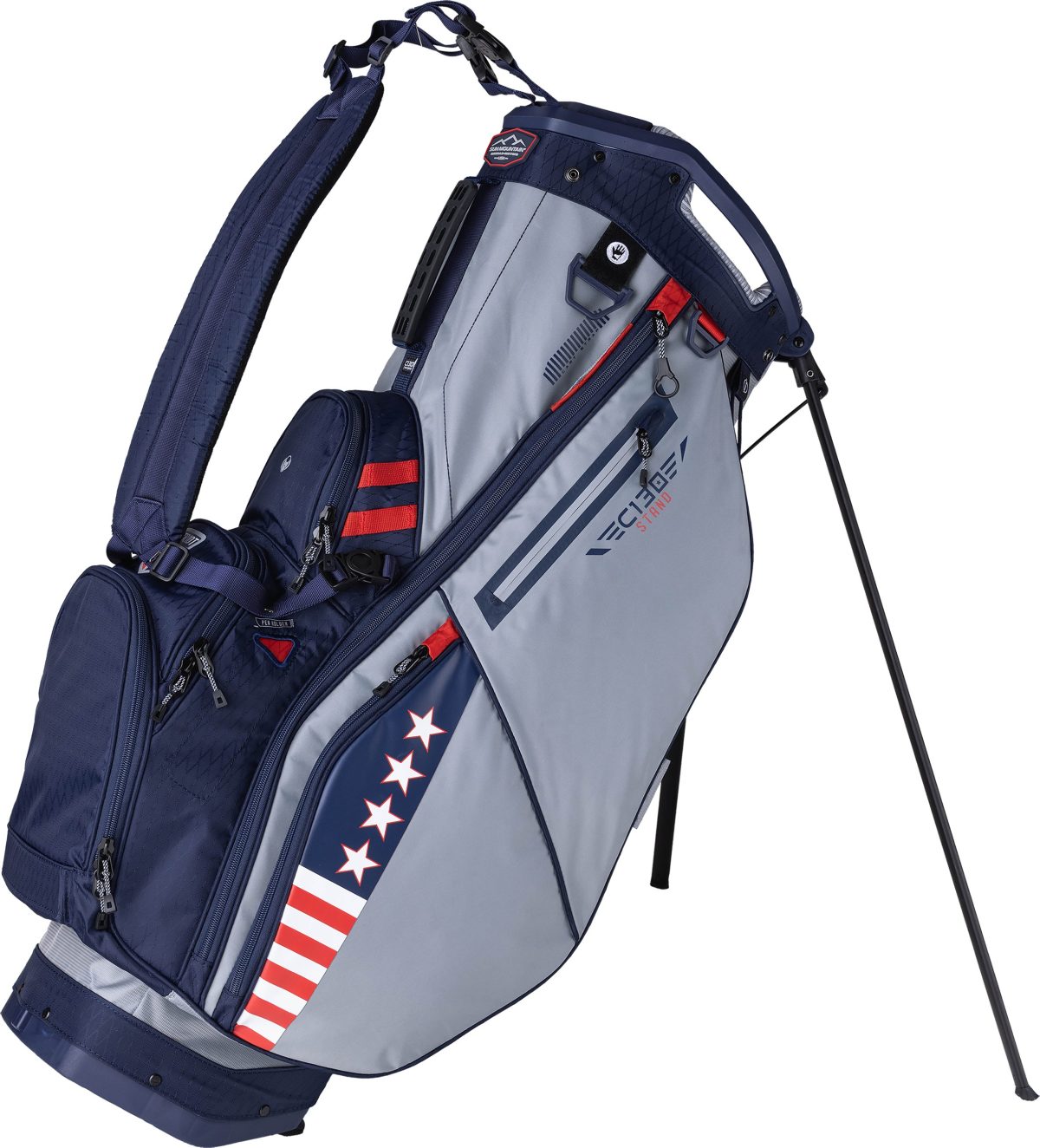 Sun Mountain Men's C-130S Stand Bag 2024 in Patriot, Size 9" x 11.5"