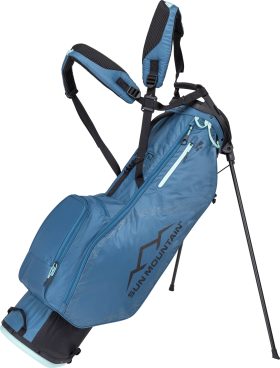 Sun Mountain Women's 2.5+ Stand Bag 2024 in Black/Spruce/Mint