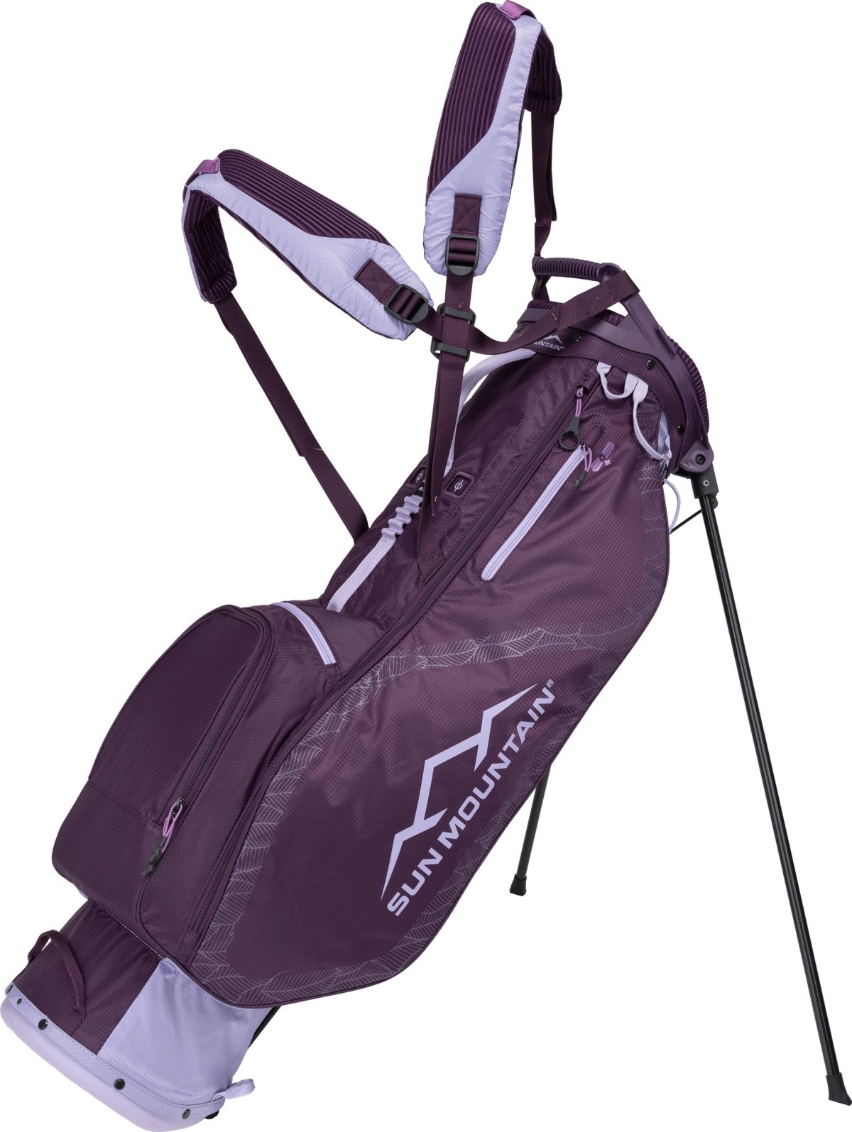 Sun Mountain Women's 2.5+ Stand Bag 2024 in Lilac/Plum/Violet