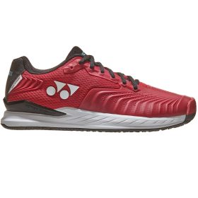 Yonex Men's Power Cushion Eclipsion 4 Tennis Shoes (White/Red)