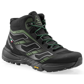 Zamberlan 219 Anabasis GTX Waterproof Mid Hiking Boots for Men - Dark Green - 7.5M